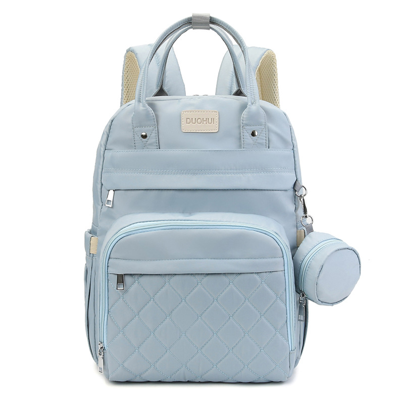 Cross-border Hot-selling Maternal and Infant Supplies Bag Multi-pocket Multi-purpose Backpack Waterproof Cart Hanging Milk Storage Mummy Bag Wholesale