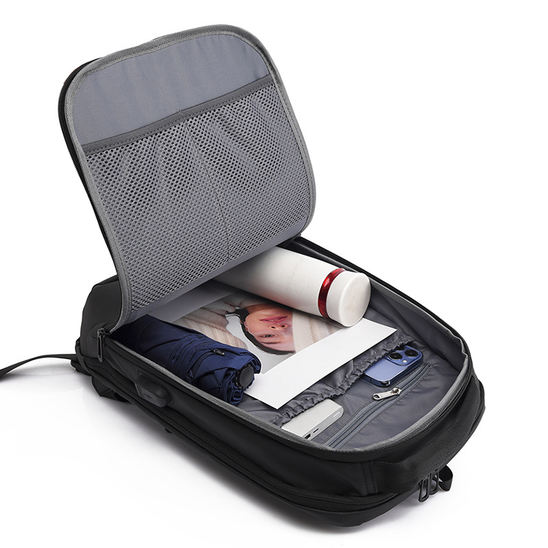 New Business Men's backpack multi-functional large capacity backpack waterproof LOGO