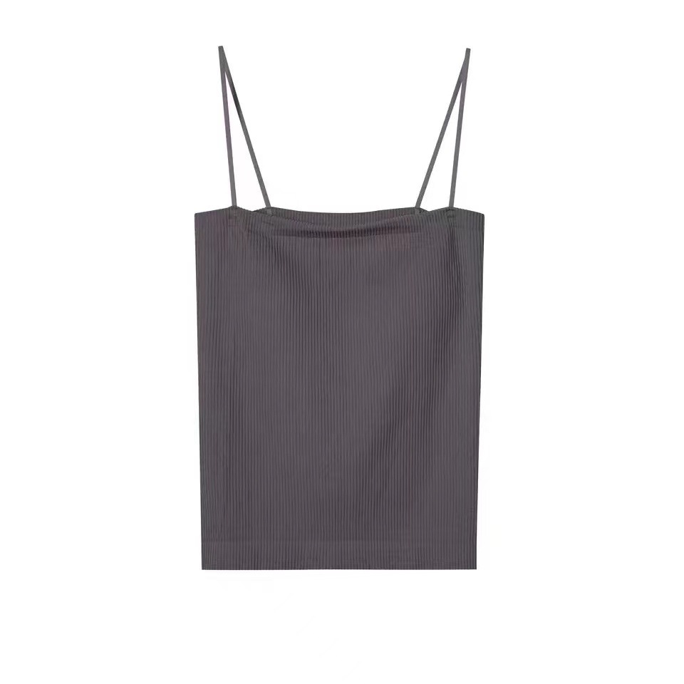 Sydney Same Style Camisole with Threaded One-piece Beautiful Back Fixed Chest Pad External Wear Hot Girls Sexy Wrap Chest Underwear for Women