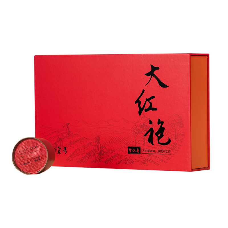 Looking at Jiangnan Wuyi Rock Tea Oolong Tea Dahongpao Small Kinds Jin Junmei Gift Boxes Mid-Autumn Festival Gifts Wholesale