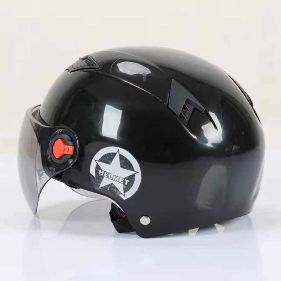 Electric motorcycle sunscreen helmet electric car men and women wholesale riding helmet portable helmet manufacturers