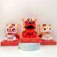 Solar Energy Lion Dance Chinese Style Lion Chinese Style Auspicious Lion Dance National Fashion Home Car Decoration Cute Annual Meeting Gift
