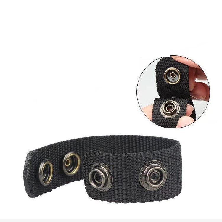 Tactical Quick-release Fixing Ring Inner Wear Hard Ribbon Nylon Tail Clip Canvas Quick-dial Positioning Belt Buckle