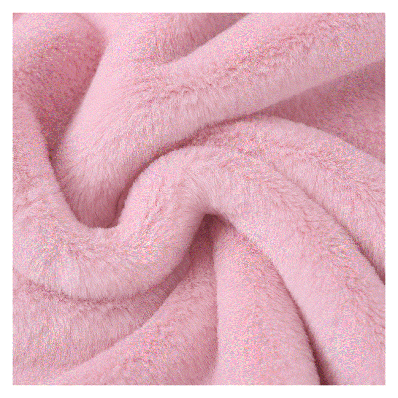 Small rabbit fur small rabbit fur plush fabric clothing shoes and hats toy bags fabric manufacturers spot imitation rabbit fur flannel