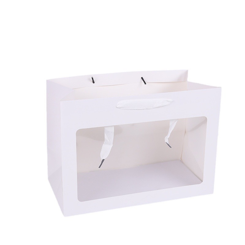 New extra large handbag gift packaging bag paper bag creative choice horizontal vertical version in stock wholesale