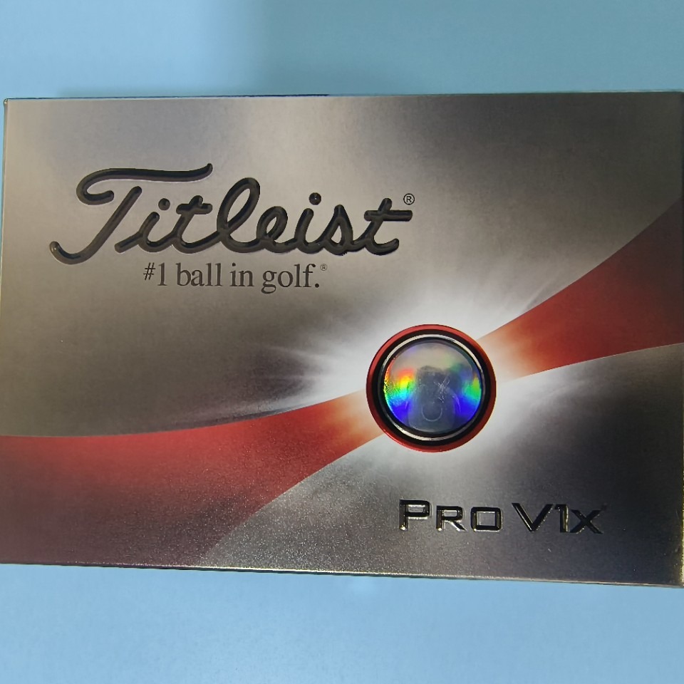 2023 PRO V1x Golf Four-layer PU Material, a Box of 12 Pieces