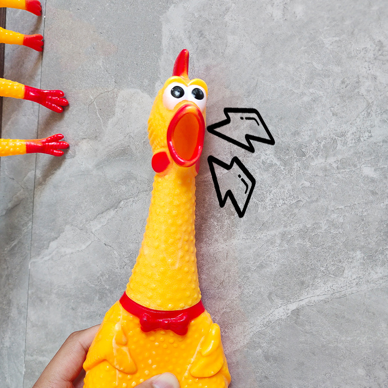 Screaming Chicken screaming chicken toy chicken fighting chicken pet dog toy decompression sound strange desperate chicken wholesale