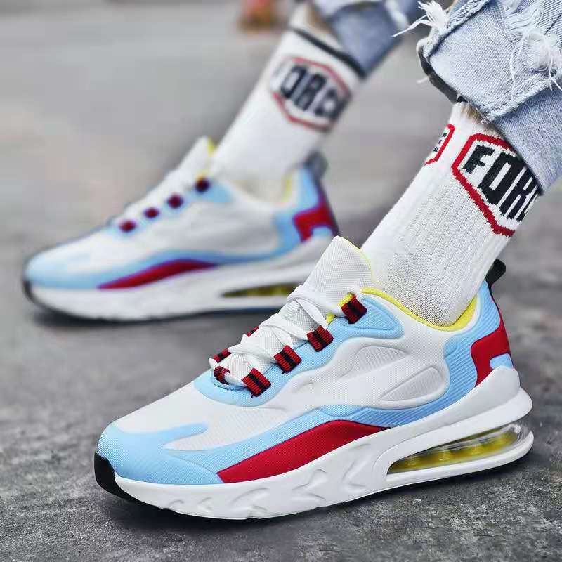 Cross-border plus size men's shoes spring and autumn sneaker air cushion mesh breathable comfortable casual fashion trend Foreign Trade men's and women's shoes