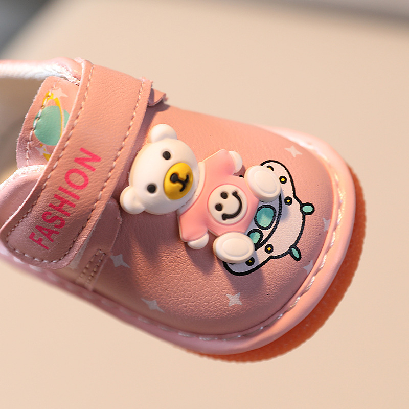 One-piece delivery calling shoes Spring and Autumn new 0-1-2 years old 3 boys and girls baby shoes cartoon soft bottom baby toddler shoes