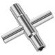 4 in 1 silver wrench cross faucet wrench square wrench manual bathroom wrench hardware tools wholesale