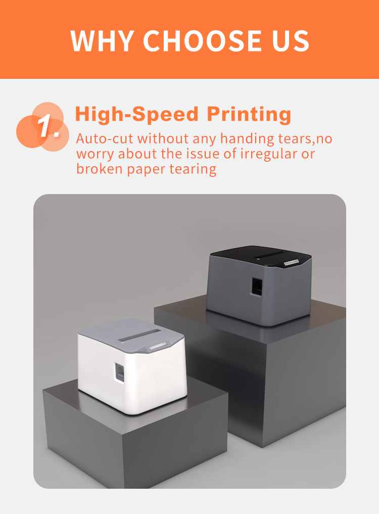 New 80MM Thermal Receipt Printer/Bill R/Kitchen/Front Desk Printer/Shangchao