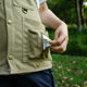 NOBANA new outdoor camping vest camping men and women leisure multi-function apron fishing photography vest jacket