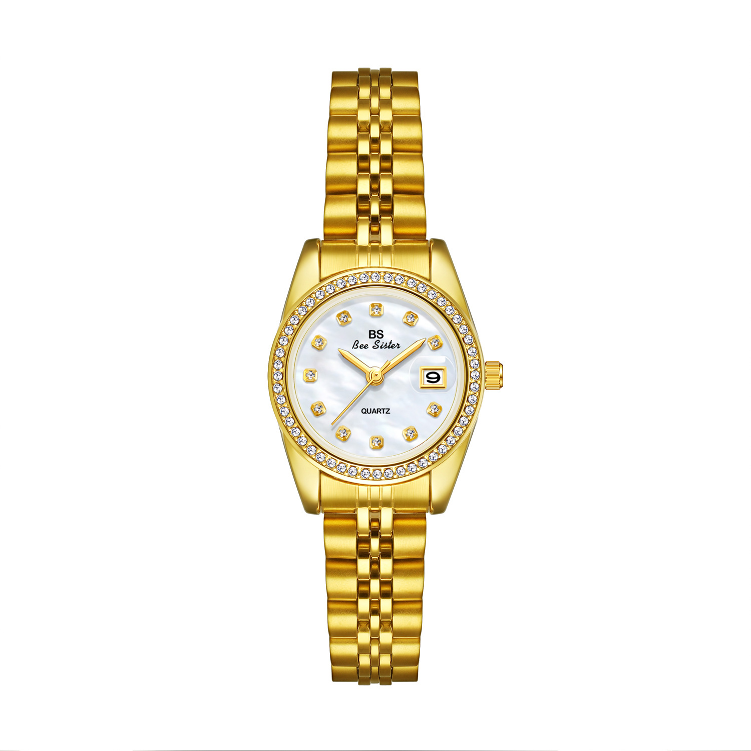 gold white