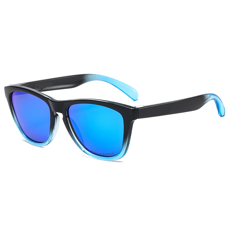 Europe and the United States polarized sunglasses outdoor sports riding glasses beach fishing driving sunglasses light plate printed LOGO