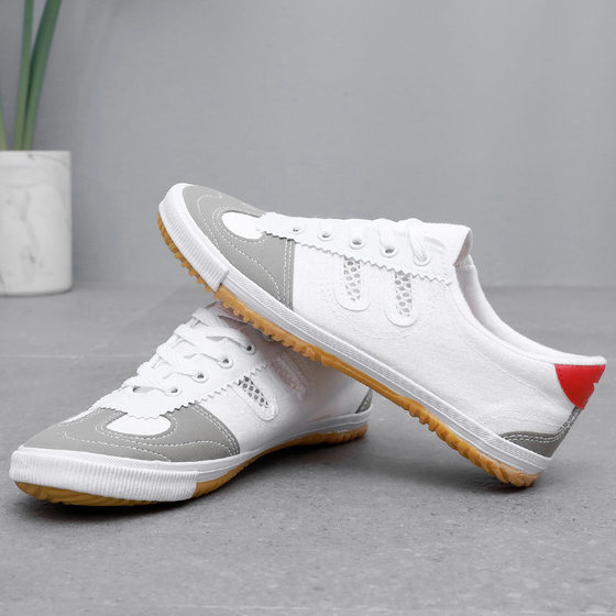 Volleyball shoes wholesale beef tendon sole training martial arts exercise Sports canvas shoes men's and women's running shoes subnet running shoes non-slip