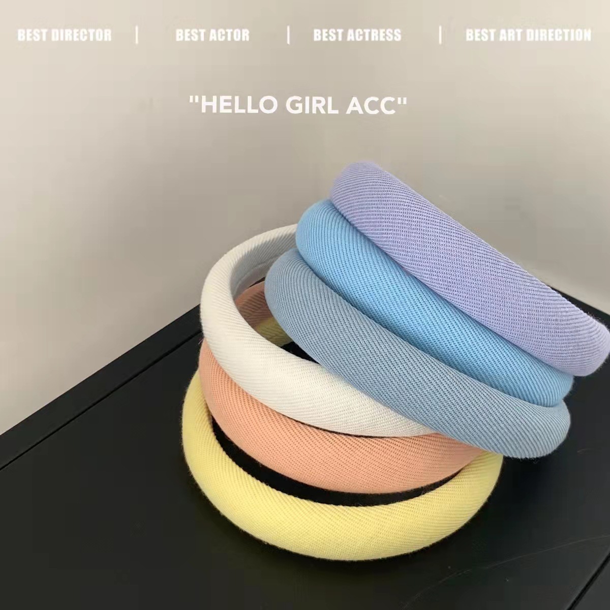 Wide-brimmed high cranial sponge headband temperament Net red face washing hairband women's hair bundle pressure hairpin headdress wholesale hair accessories