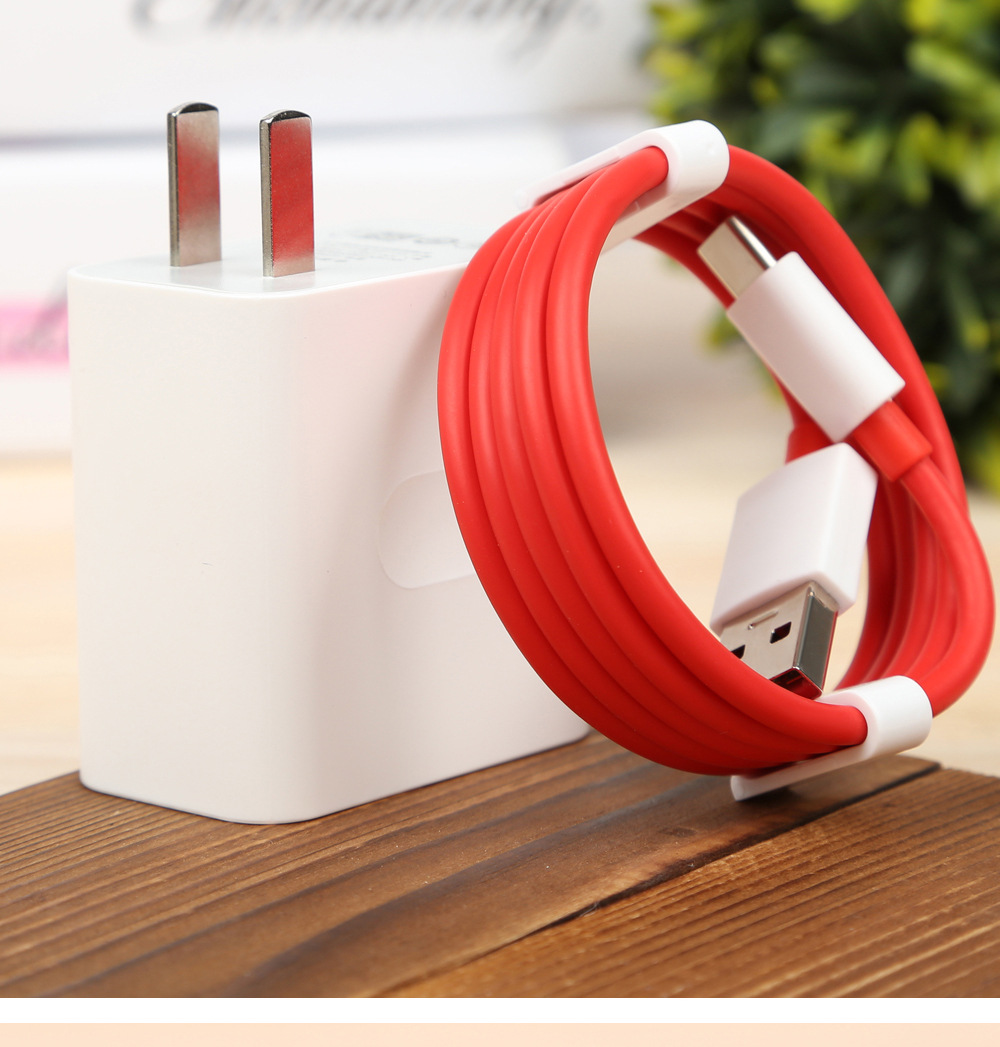 Qianmaitong is suitable for one plus 7 charger 1+7Pro charging head 6T 8 fast charging head 30W head typec data cable