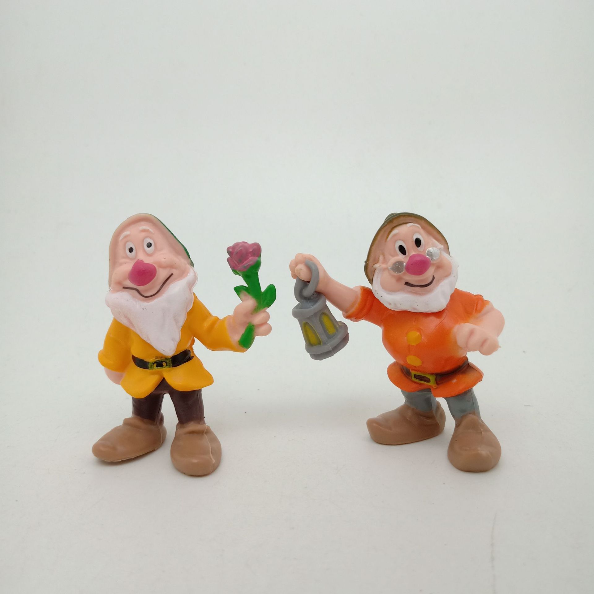 Scenario Cake Decoration Snow White and Seven Dwarfs Landscape Ornaments 8 Dolls Dolls Gacha