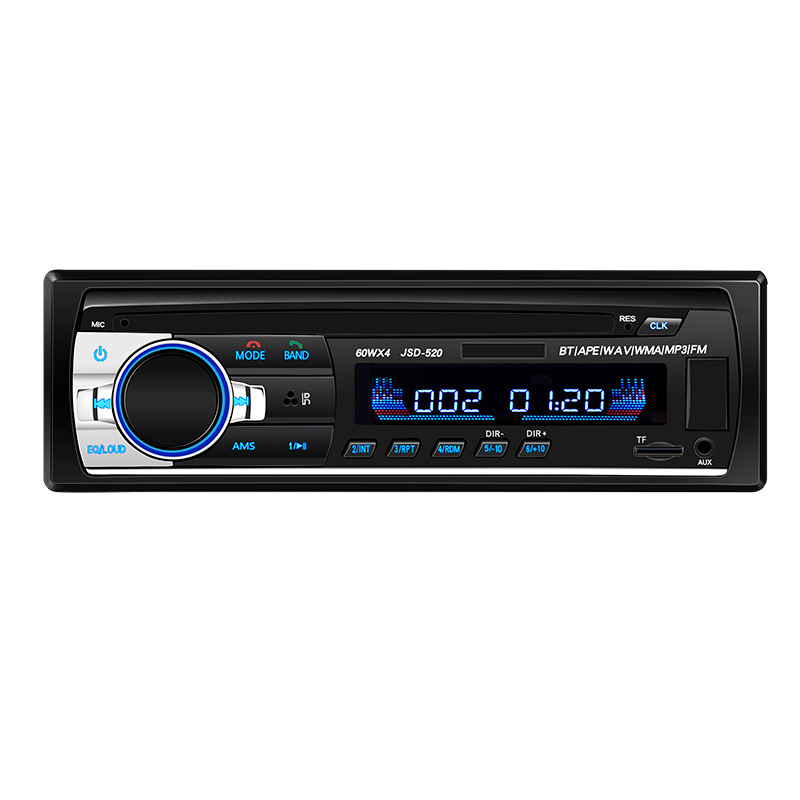 Car mp3 car Bluetooth mp3 player Factory Direct card radio car MP3 stereo JSD520