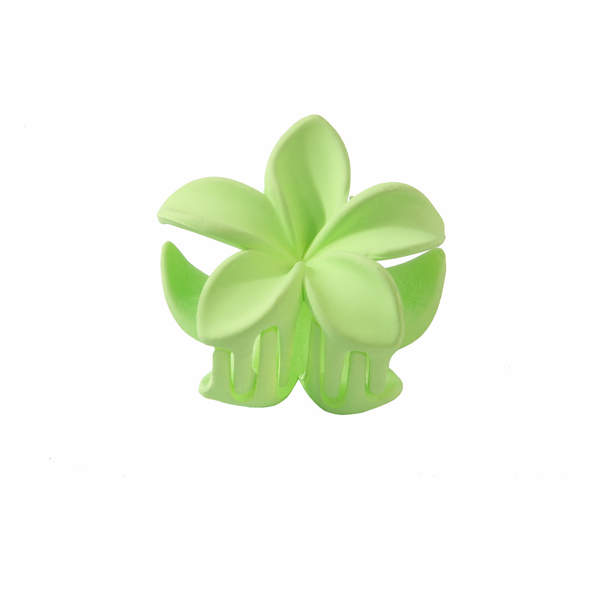 Cross-border  4CM Candy Color Egg Flower Small Grab Clip Simple Flower Hairpin Small Shark Clip Hair Accessories_voghion.com