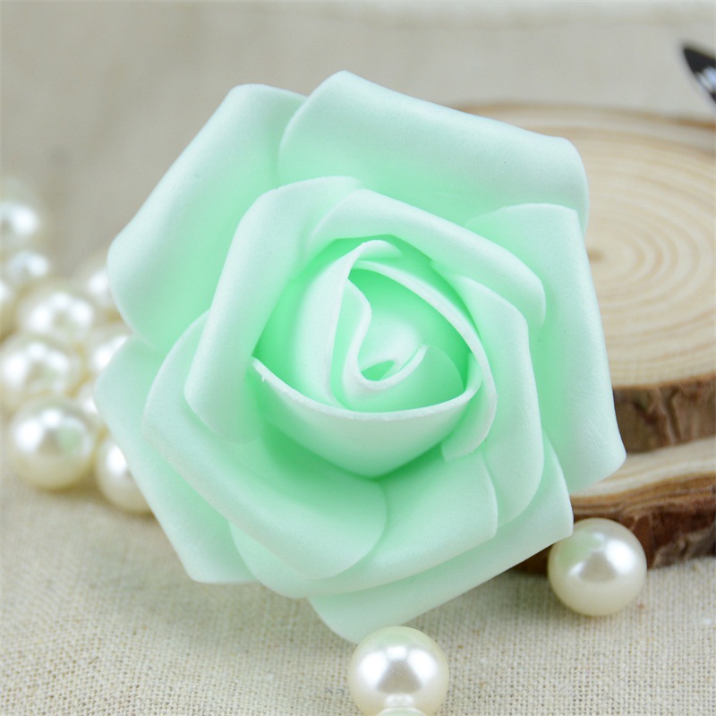 Simulation pe Rose head Tanabata foam rose flower wedding Valentine's Day bouquet packaging materials