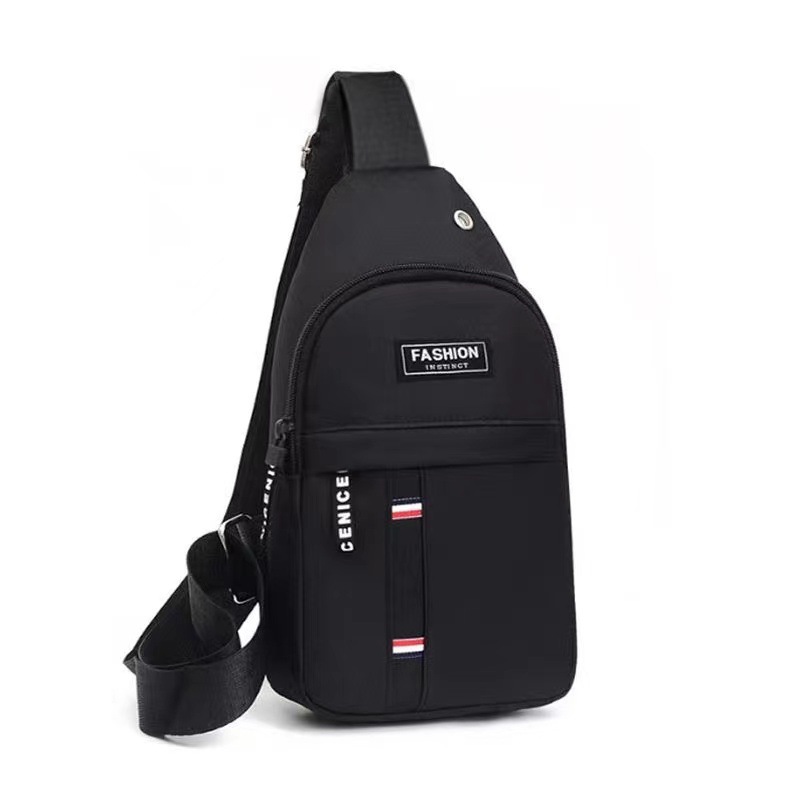 Cross-border Korean-style chest bag outdoor mountaineering riding shoulder crossbody bag Oxford cloth outdoor sports bag