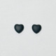 21L = 12.5MM * heart * black