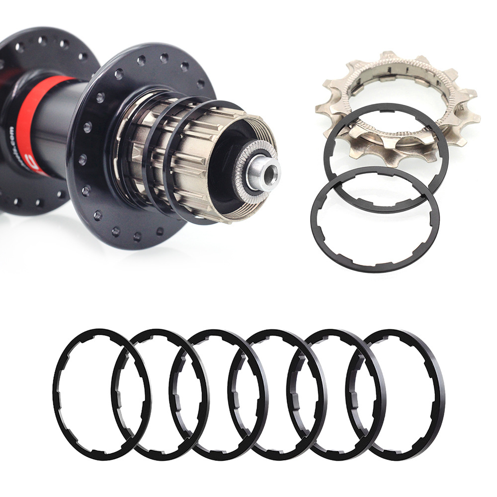 Mountain Road Bike Cassette Flywheel Washer Cassette Groove Flower Drum Tower Base Trimming Splint Backing Ring Gasket