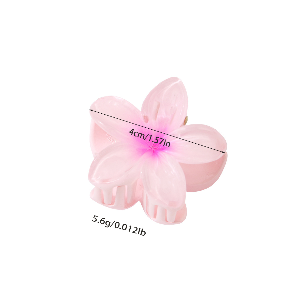 Guanyang small size 4CM candy color egg flower grab clip cross-border hot sale sweet hairpin headdress female flower hair accessories_voghion.com