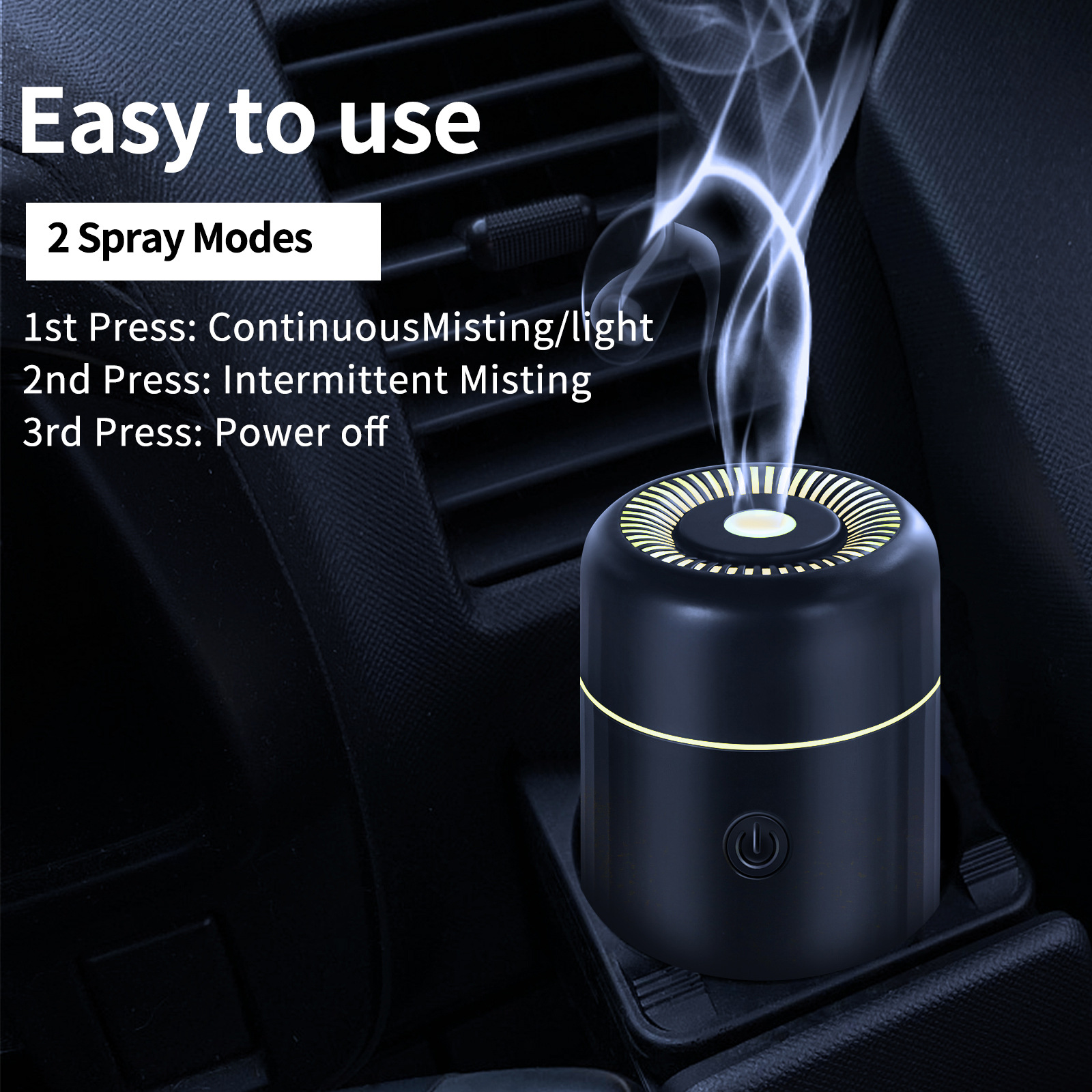 Diffuser new 100ml car aroma Diffuser home car humidifier mini Portable cold mist Diffuser