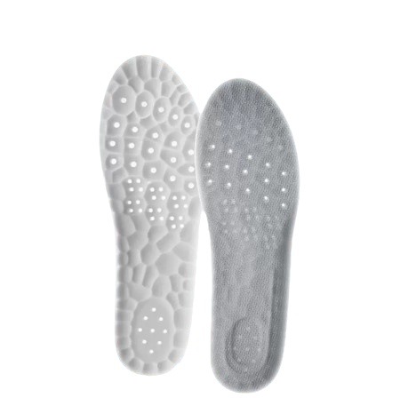 Step on shit feeling latex insole padded arch support shock absorption sweat-absorbent breathable boots sneaker insole wholesale
