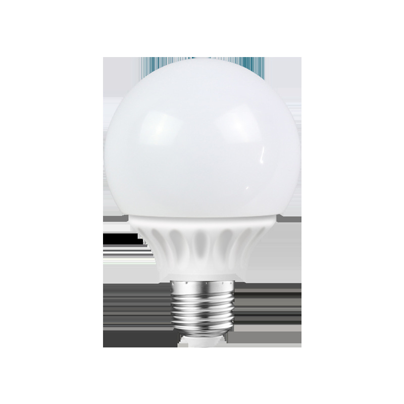 led Dragon Ball Bulb e27 Screw Household Energy Saving Lamp Natural Light Yellow Warm Light Tricolor Variable Light Changing Mirror Headlight