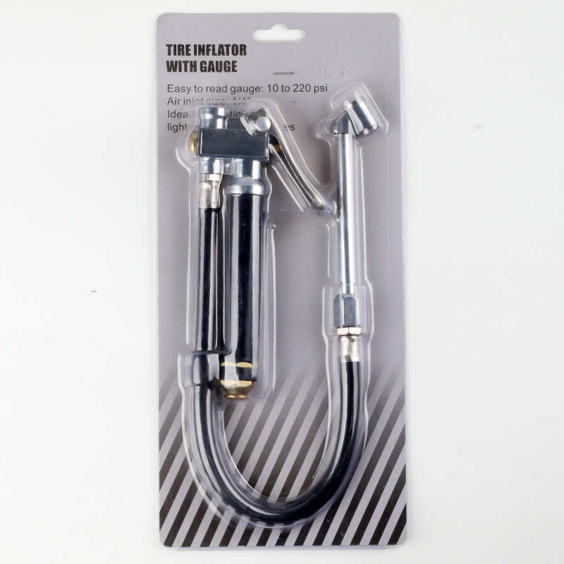 Tire Test tire pressure gauge air pressure scale display inflatable gun tire pressure gun export cross-border foreign trade exclusive products