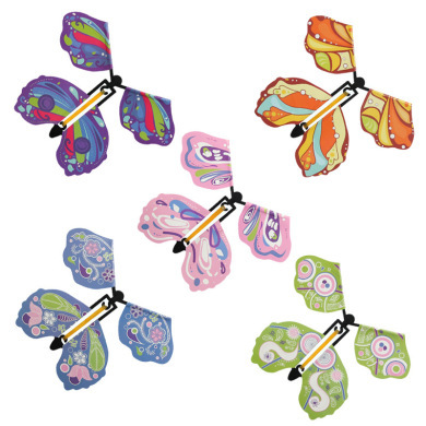 Cross-border flying butterfly Magic Butterfly new exotic bookmark toy gift Internet celebrity TikTok magic props factory