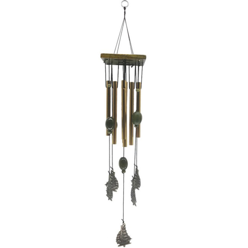 Bronze Wind Bell Metal Multi-tube Large Hanging Ornaments Foreign Trade Bell Home Pendant