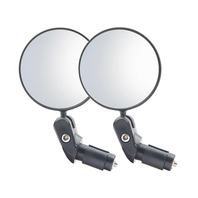 Wholesale Bicycle Rearview Mirror Mountain Bike reflector road bike foldable convex mirror Bicycle Rearview mirror riding