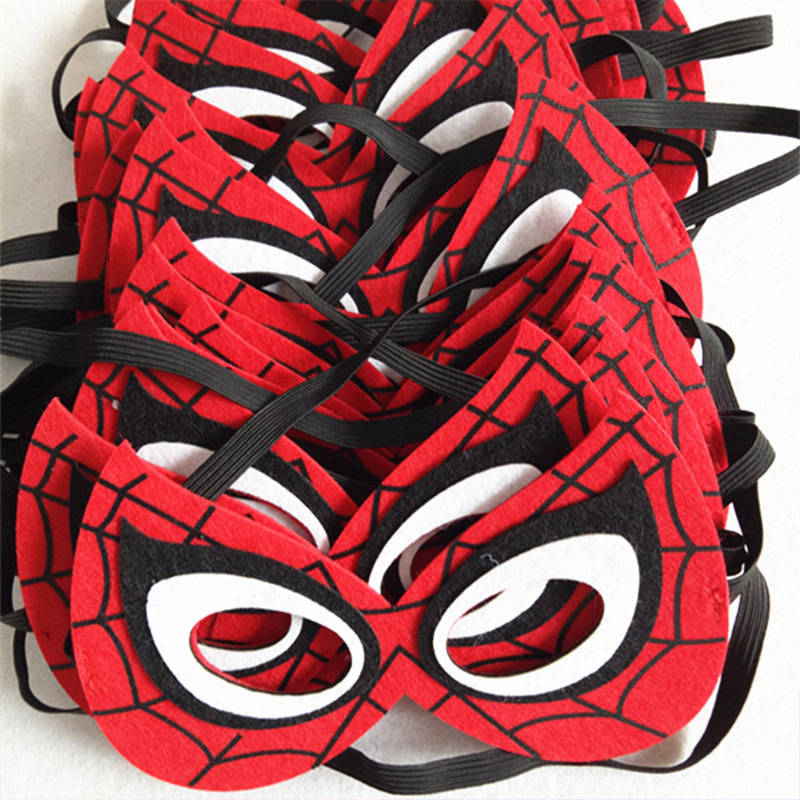 Creative Halloween Felt Mask Eye Mask Christmas Masquerade Mask Children Cartoon Anime Mask Wholesale