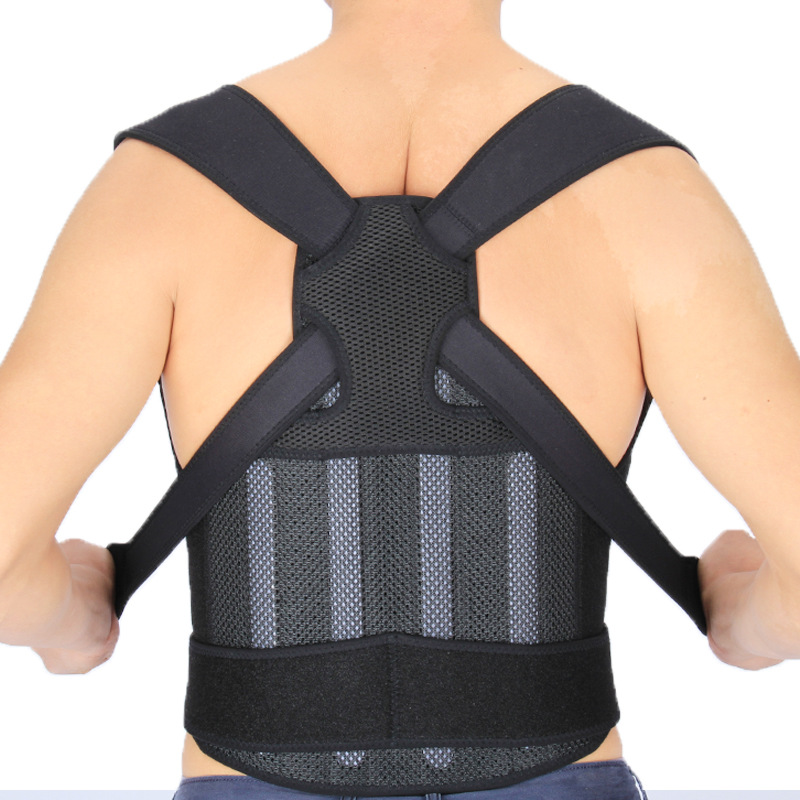 Cross-border Anti-hunchback Strap Adult Invisible Open Shoulder Strap Back Correction Strap Sitting Strap