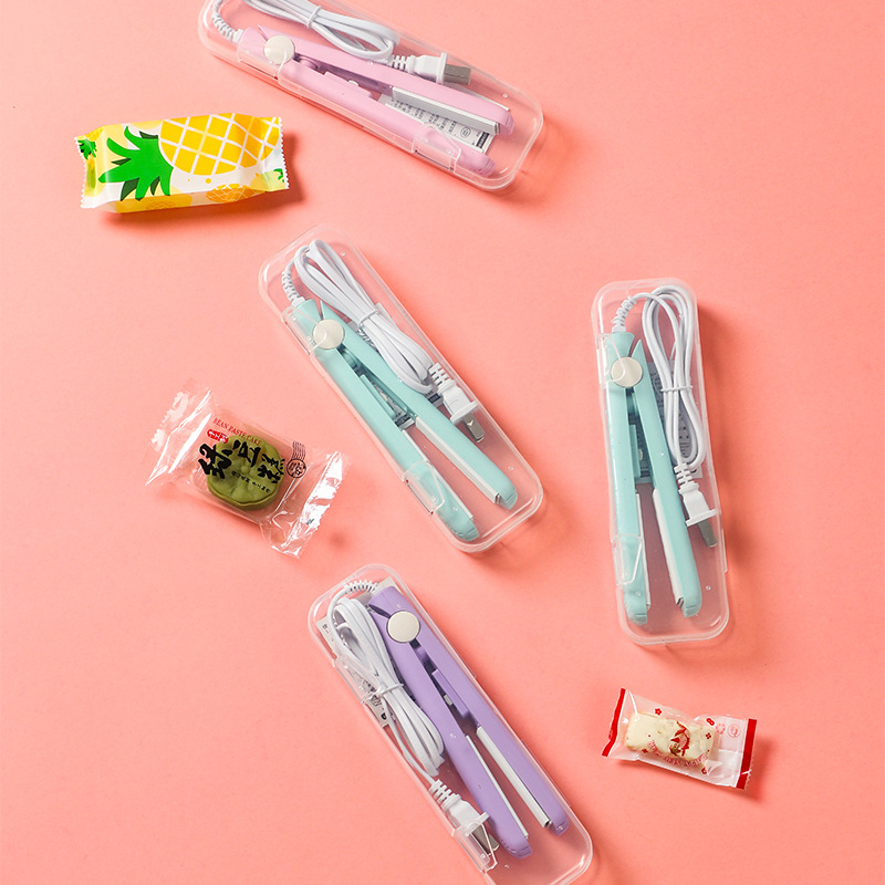 New Portable Mini Food Household Small Heat Sealing Machine Plastic Packaging Bag Hand Pressure Snack Bag Sealing Machine