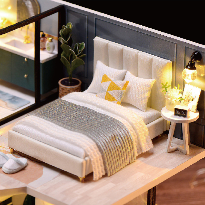 Smart House DIY cottage comfortable time and space novel design double-layer LOFT cottage Assembly