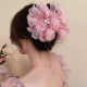 Pink Pearl Petals Clamp