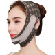 047 mask brown print