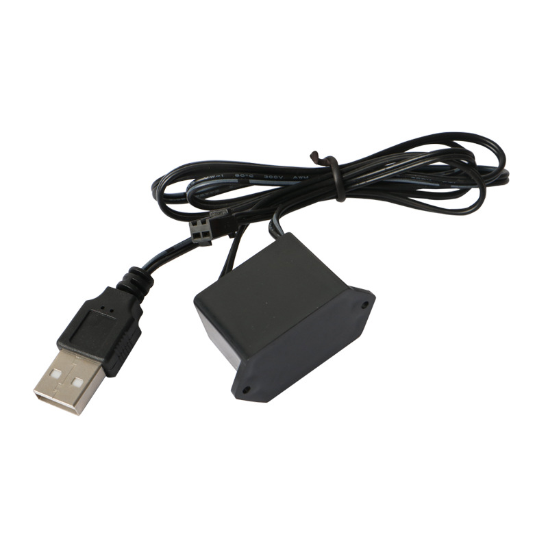 Cold light accessories extension cord 12V cigarette lighter 5V USB 3V battery box wiring drive tap