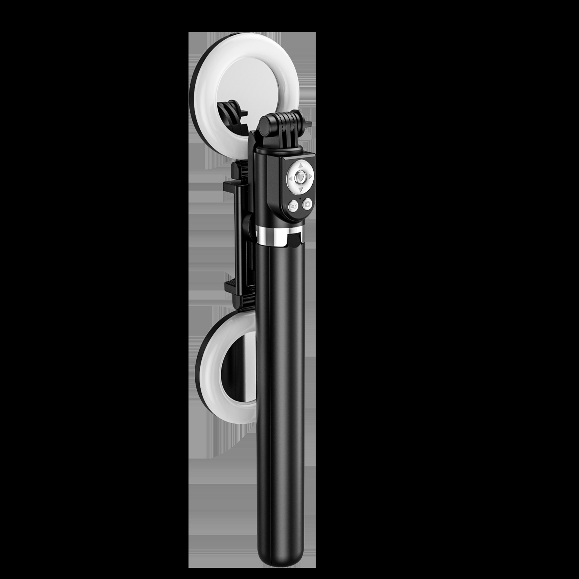 Lengthened aluminum alloy multifunctional charging Bluetooth selfie stick mobile phone live broadcast bracket tripod integrated fill light