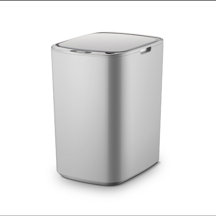 現代知能ゴミ箱自動誘導家庭用寝室キッチンプラスチック大容量ごみ処理器蓋付き|undefined
