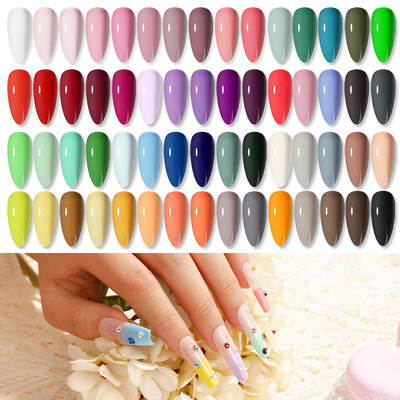 ROSALIND cross-border new nail polish 60 color nude color set glue nail polish full set for nail salon