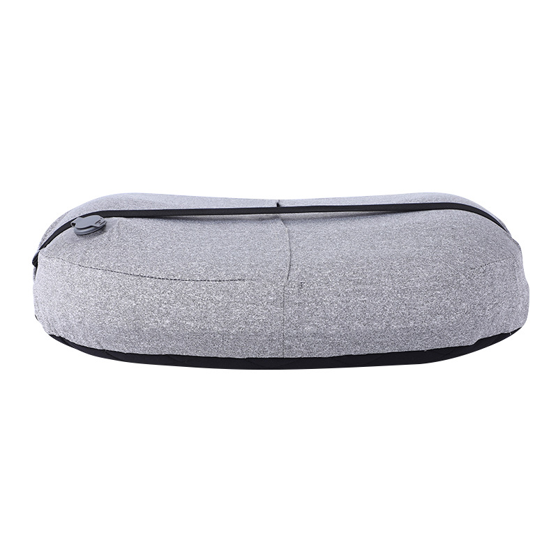 Factory Direct supply outdoor camping pillow travel portable pillowcase nap blowing pillow driving aircraft waist cushion pillow