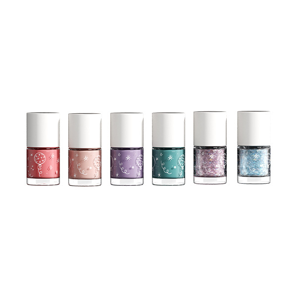 Xiaoxian children's water-based peelable tearable quick-drying nail polish baking-free water-soluble formula more than suit colors wholesale