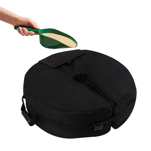 Cross-border supply round sun umbrella fixed sandbag portable split sandbag outdoor sunshade tent fixed sandbag