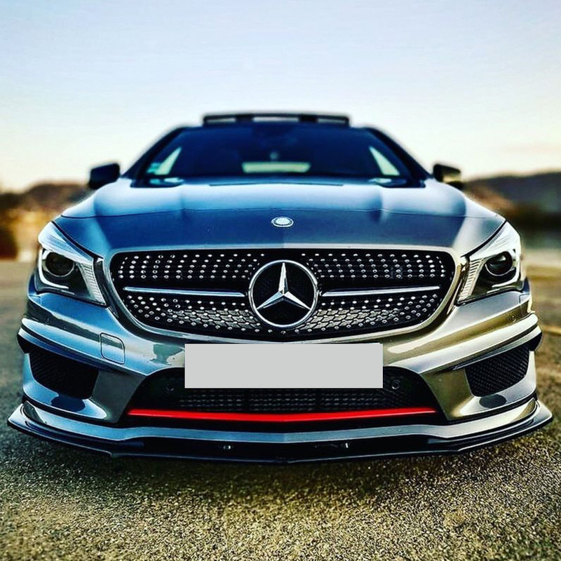 フロントバンパーリップ修正メルセデスベンツ Cla クラス C117 Cla200 260 Cla45 Amg 2013-2015|undefined